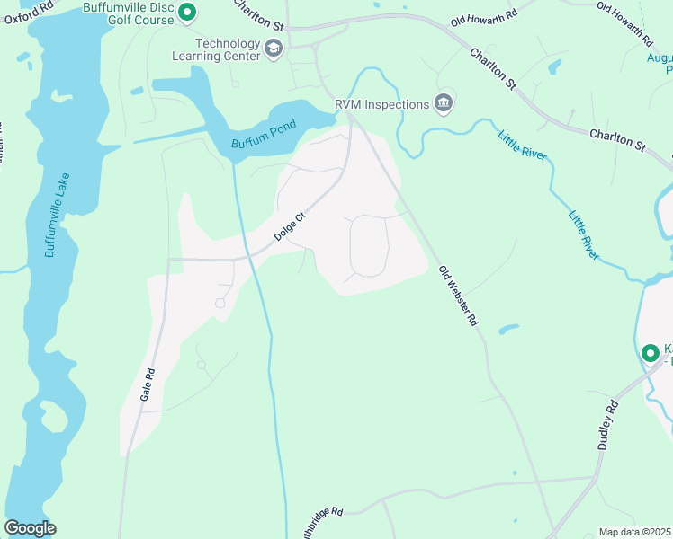 map of restaurants, bars, coffee shops, grocery stores, and more near 2 Sunny Hill Drive in Oxford