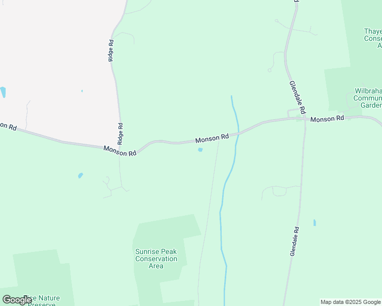 map of restaurants, bars, coffee shops, grocery stores, and more near 457 Monson Road in Wilbraham