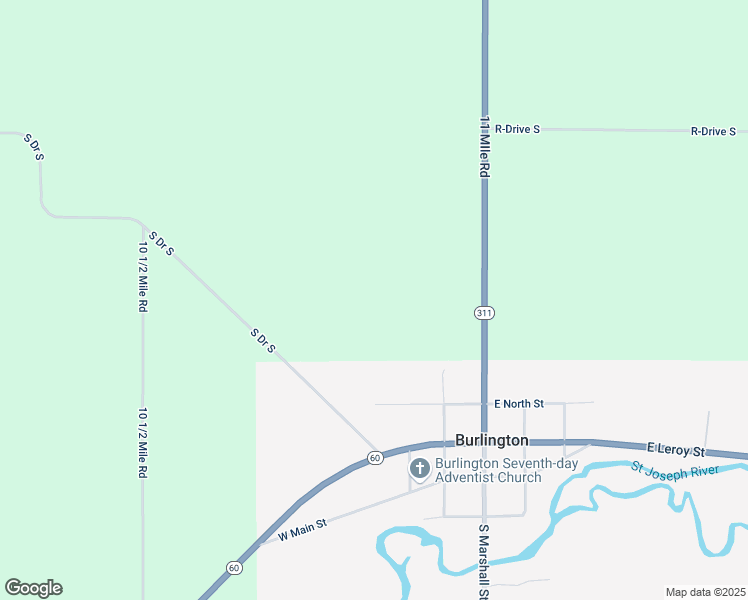 map of restaurants, bars, coffee shops, grocery stores, and more near in Burlington