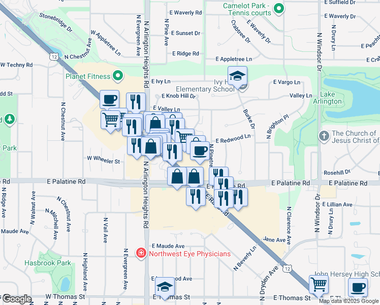 440 East Rand Road, Arlington Heights IL Walk Score