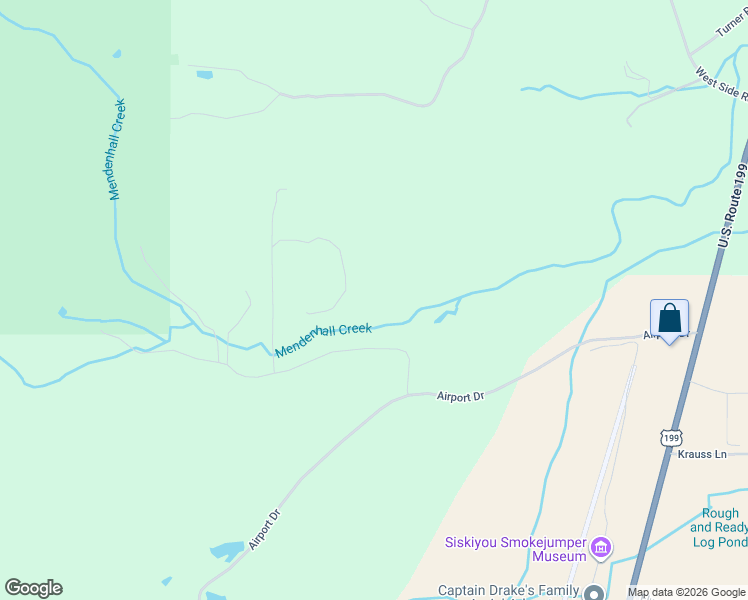 map of restaurants, bars, coffee shops, grocery stores, and more near 124 Buck Canyon Road in Cave Junction