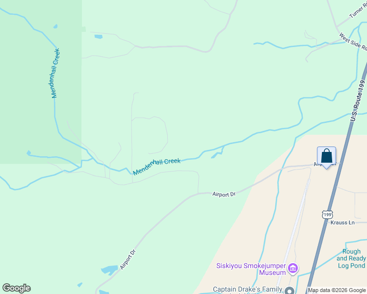 map of restaurants, bars, coffee shops, grocery stores, and more near 124 Buck Canyon Road in Cave Junction