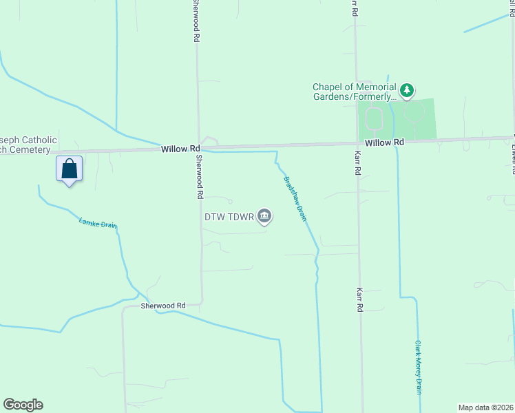 map of restaurants, bars, coffee shops, grocery stores, and more near 48901 Sherwood Court in Belleville