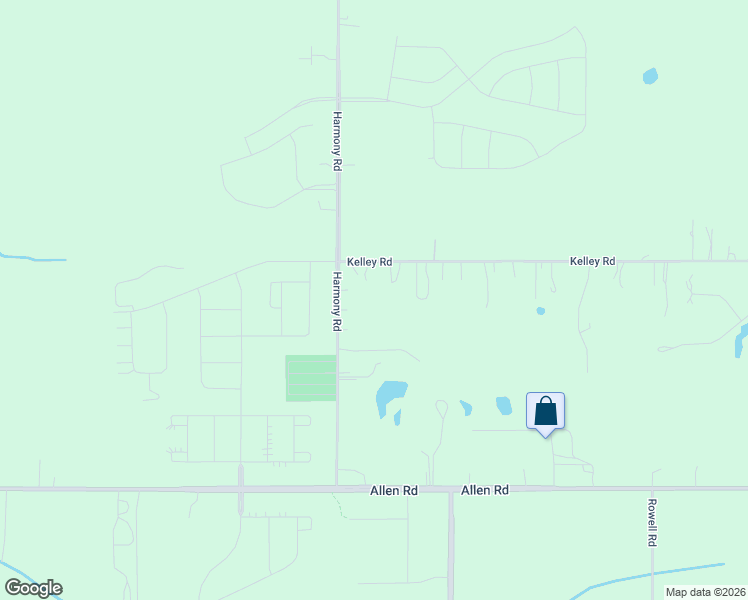 map of restaurants, bars, coffee shops, grocery stores, and more near 47W185 Kelley Road in Hampshire