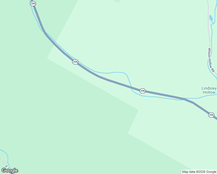 map of restaurants, bars, coffee shops, grocery stores, and more near 24798 Highway 206 in Downsville