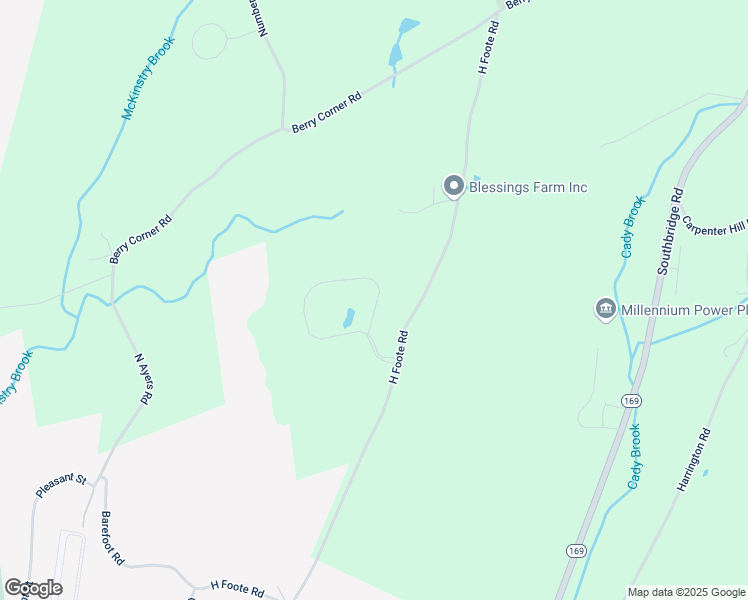 map of restaurants, bars, coffee shops, grocery stores, and more near 89 H Foote Road in Charlton