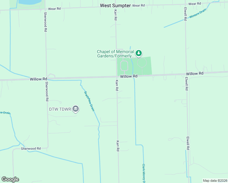map of restaurants, bars, coffee shops, grocery stores, and more near 25660 Karr Road in Belleville