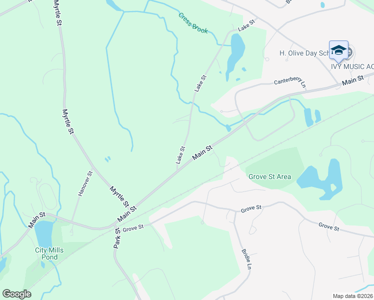 map of restaurants, bars, coffee shops, grocery stores, and more near 8 Lake Street in Norfolk
