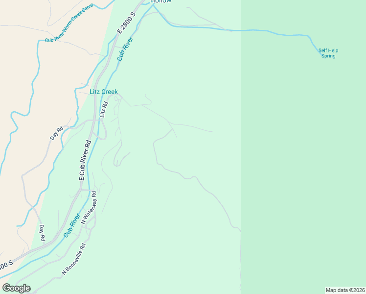 map of restaurants, bars, coffee shops, grocery stores, and more near 7296 South 2050 East in Preston