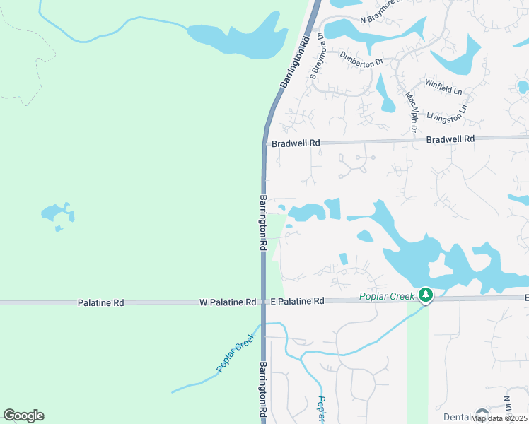 map of restaurants, bars, coffee shops, grocery stores, and more near 330 North Barrington Road in Barrington