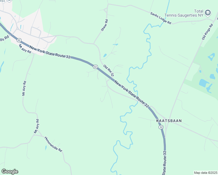 map of restaurants, bars, coffee shops, grocery stores, and more near 189 Old Route 32 in Saugerties