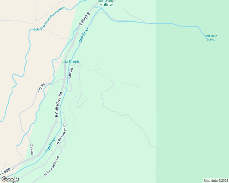 map of restaurants, bars, coffee shops, grocery stores, and more near 7296 South 2050 East in Preston