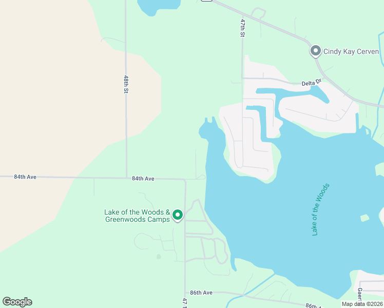 map of restaurants, bars, coffee shops, grocery stores, and more near 82691 84th Street in Decatur