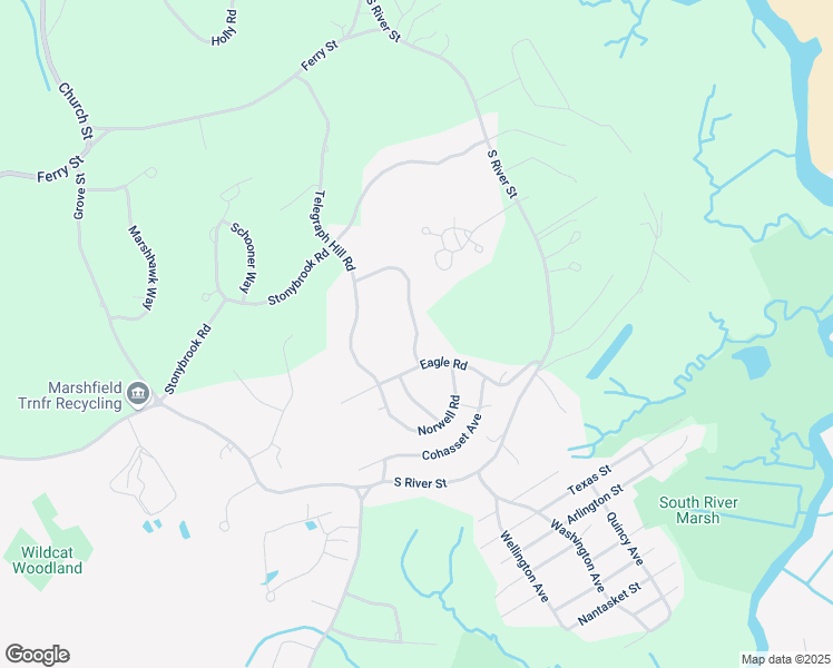 map of restaurants, bars, coffee shops, grocery stores, and more near 14 Phillips Farm Road in Marshfield