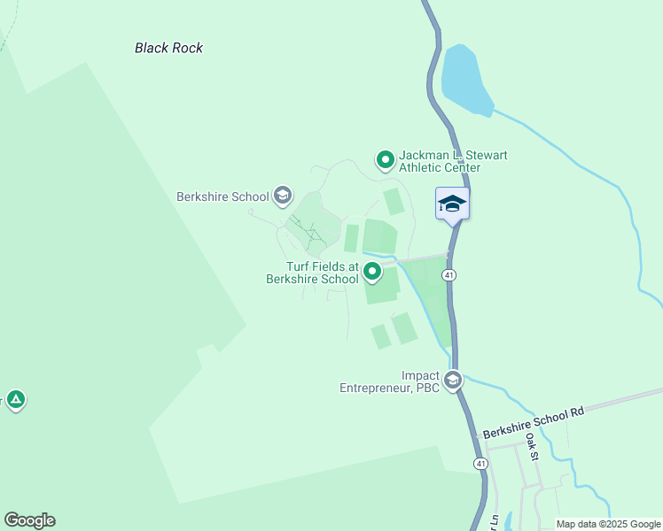 map of restaurants, bars, coffee shops, grocery stores, and more near 245 North Undermountain Road in Sheffield