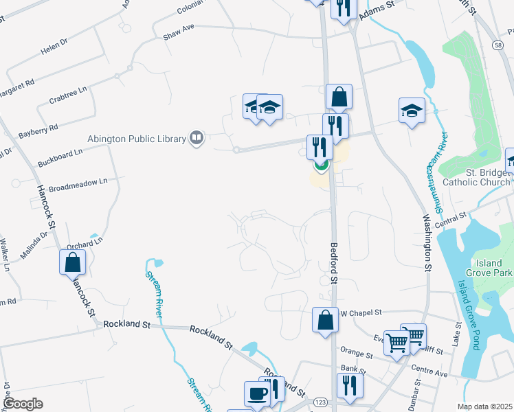 3 Thayer Street, Abington MA Walk Score