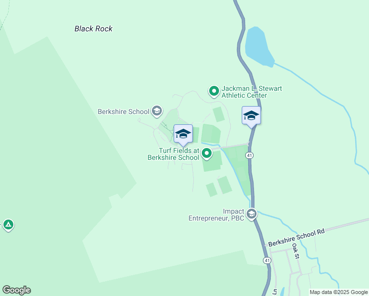 map of restaurants, bars, coffee shops, grocery stores, and more near 245 North Undermountain Road in Sheffield