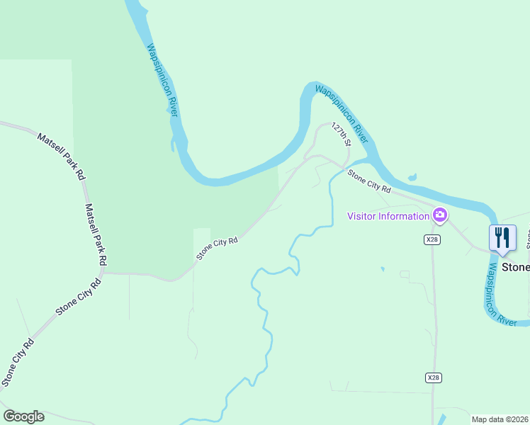 map of restaurants, bars, coffee shops, grocery stores, and more near 3493 Stone City Road in Central City