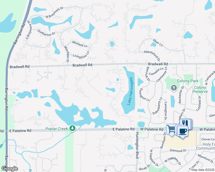 map of restaurants, bars, coffee shops, grocery stores, and more near 774 Summer Isle Lane in Inverness