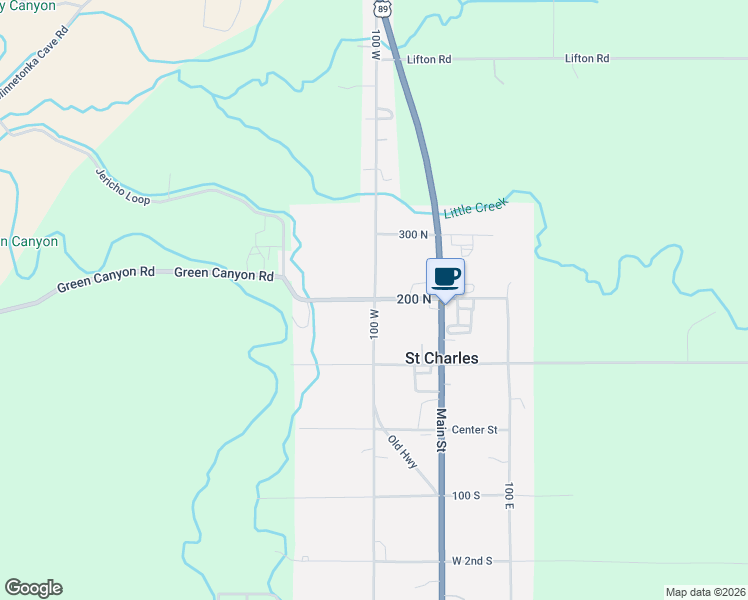 map of restaurants, bars, coffee shops, grocery stores, and more near 164 100 West in Saint Charles