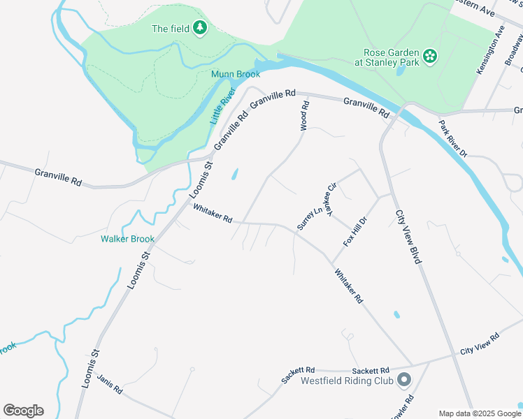 map of restaurants, bars, coffee shops, grocery stores, and more near 137 Whitaker Road in Westfield