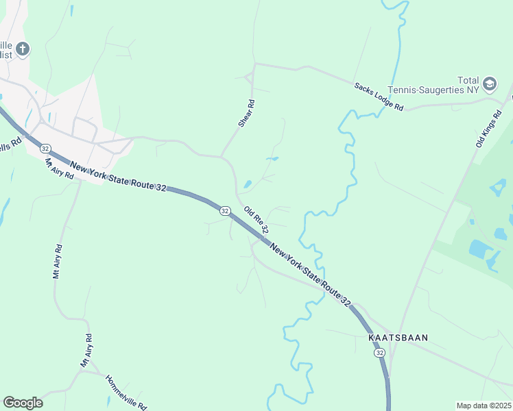 map of restaurants, bars, coffee shops, grocery stores, and more near 246 Old Route 32 in Saugerties