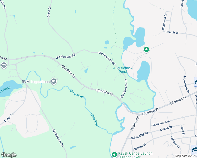 map of restaurants, bars, coffee shops, grocery stores, and more near 30 Toria Heights in Oxford