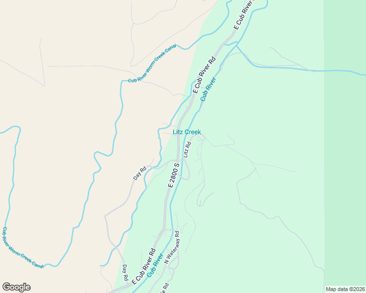 map of restaurants, bars, coffee shops, grocery stores, and more near 1105 Litz Road in Preston