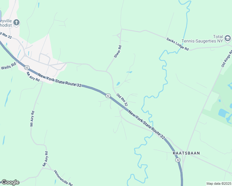 map of restaurants, bars, coffee shops, grocery stores, and more near 246 Old Route 32 in Saugerties