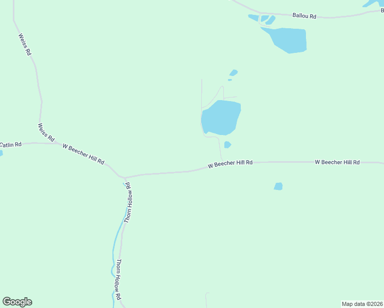 map of restaurants, bars, coffee shops, grocery stores, and more near 360 W Beecher Hill Rd in Owego