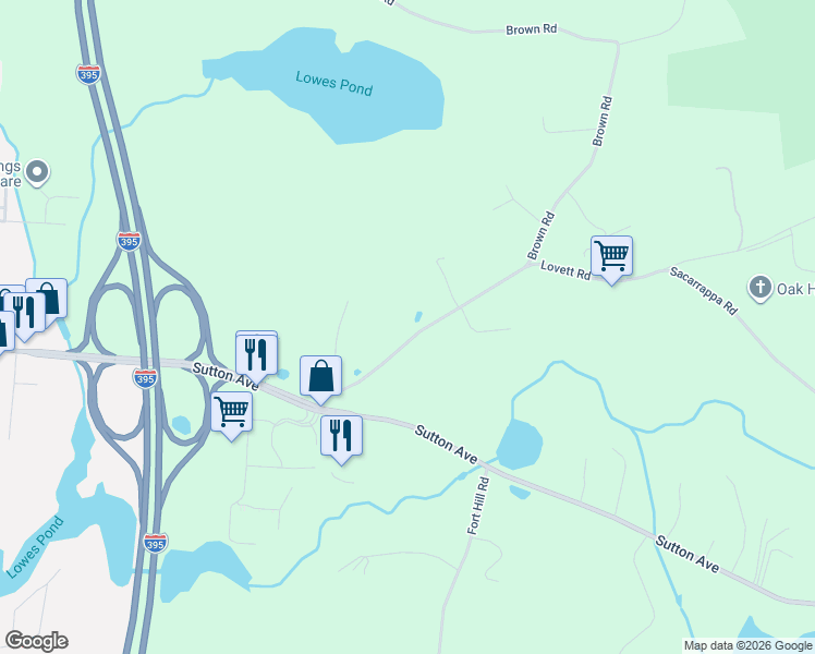 map of restaurants, bars, coffee shops, grocery stores, and more near 15 Lovett Road in Oxford