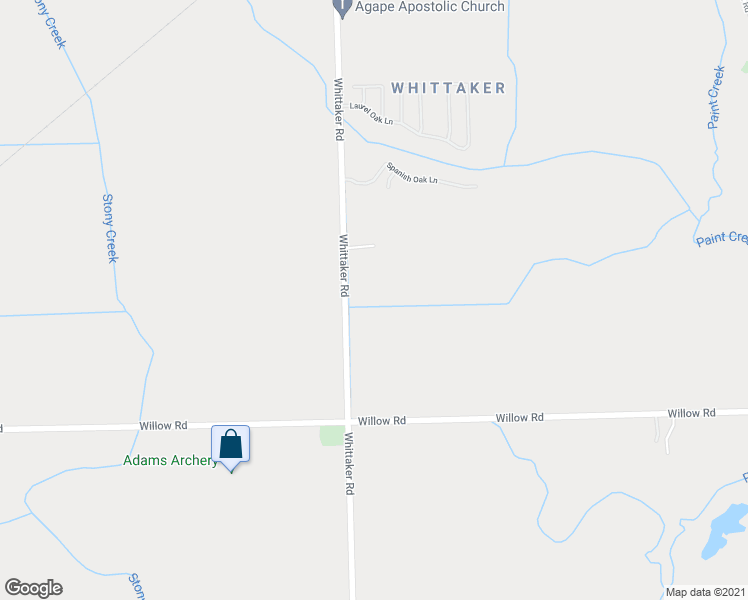 map of restaurants, bars, coffee shops, grocery stores, and more near 11715 Whittaker Road in Milan