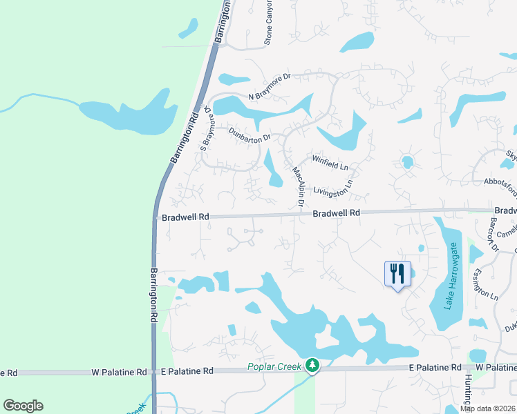 map of restaurants, bars, coffee shops, grocery stores, and more near 235 Knox Court in Inverness
