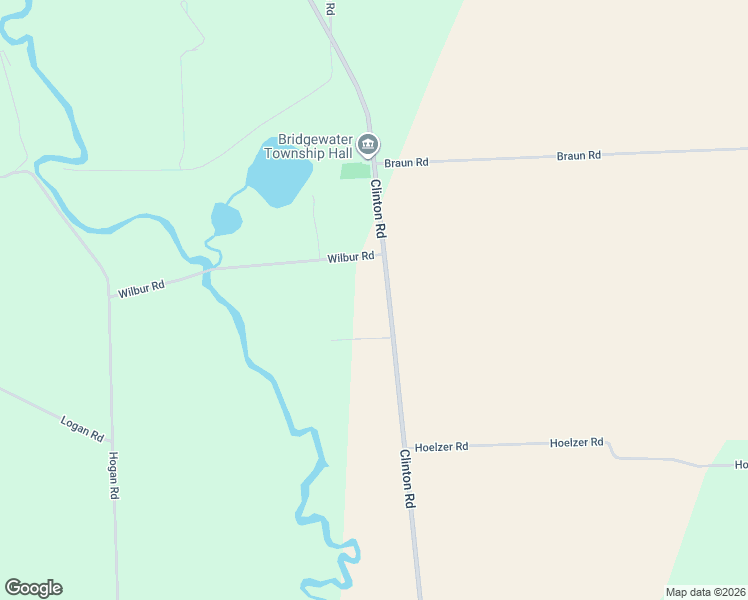 map of restaurants, bars, coffee shops, grocery stores, and more near 12477 Wilbur Road in Clinton