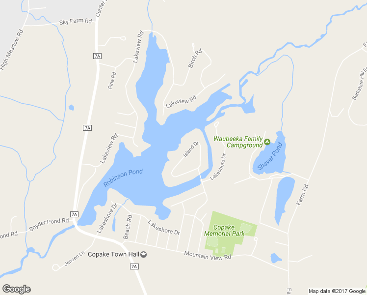 map of restaurants, bars, coffee shops, grocery stores, and more near 61 Island Drive in Copake