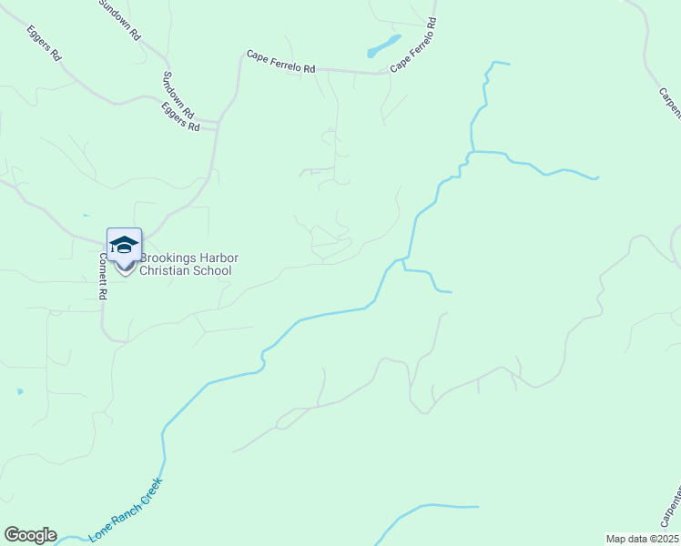map of restaurants, bars, coffee shops, grocery stores, and more near 96320 Foxglove Way in Brookings