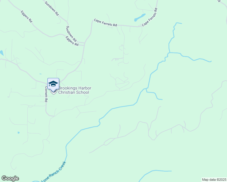 map of restaurants, bars, coffee shops, grocery stores, and more near 96320 Foxglove Way in Brookings