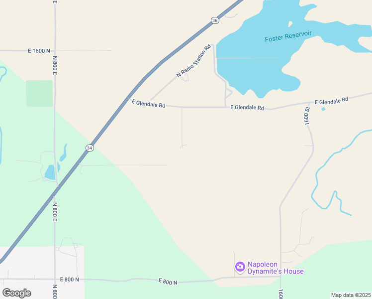 map of restaurants, bars, coffee shops, grocery stores, and more near 1262 North 1250 East in Preston