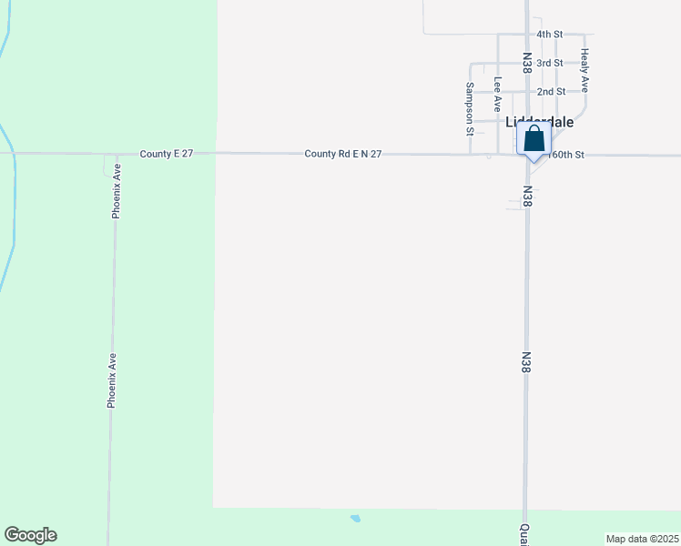 map of restaurants, bars, coffee shops, grocery stores, and more near in Lidderdale