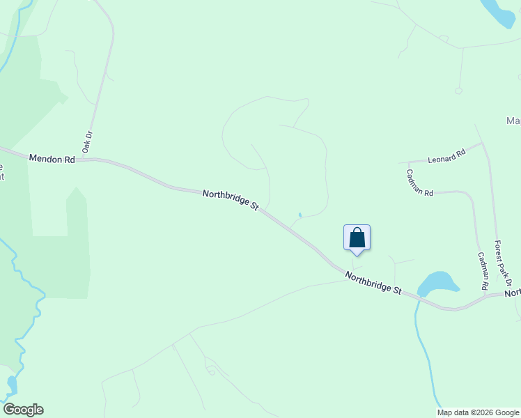 map of restaurants, bars, coffee shops, grocery stores, and more near 165 Northbridge Street in Northbridge