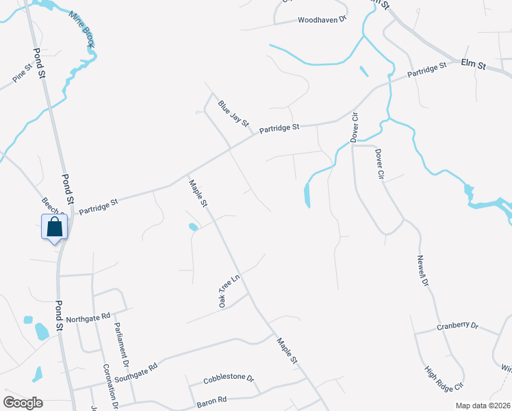 map of restaurants, bars, coffee shops, grocery stores, and more near 11 Cherie Lane in Franklin