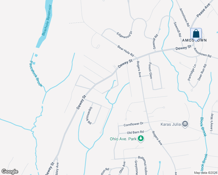map of restaurants, bars, coffee shops, grocery stores, and more near 34 Pebble Path Lane in West Springfield