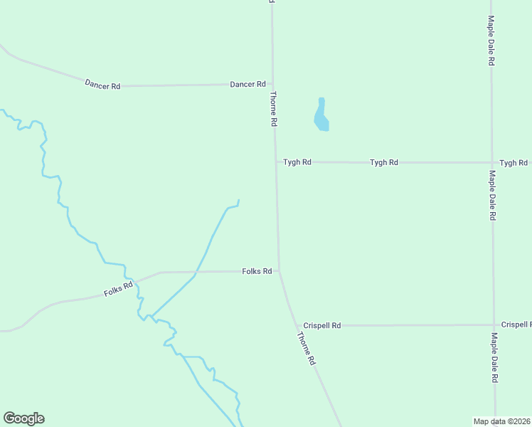 map of restaurants, bars, coffee shops, grocery stores, and more near 9632 Thorne Road in Horton