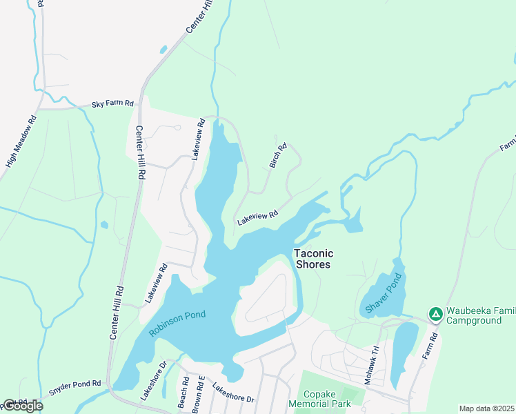 map of restaurants, bars, coffee shops, grocery stores, and more near 1267 Lakeview Road in Copake