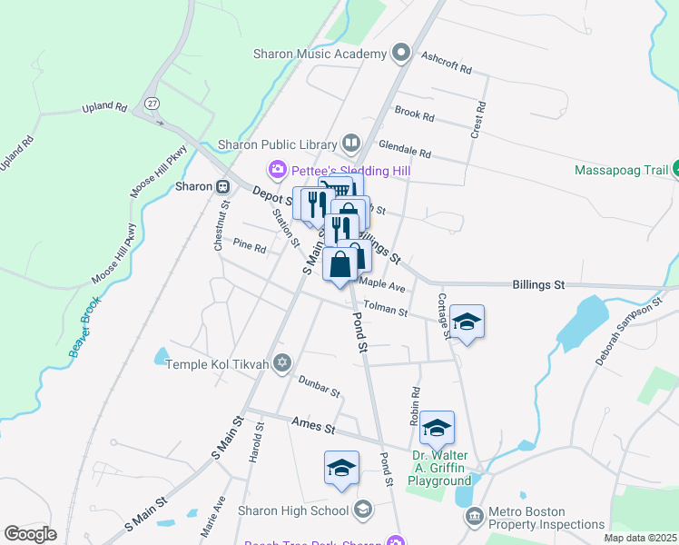 47 Pond Street, Sharon MA Walk Score