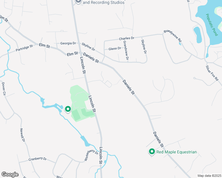 map of restaurants, bars, coffee shops, grocery stores, and more near 56 Leanne Way in Franklin