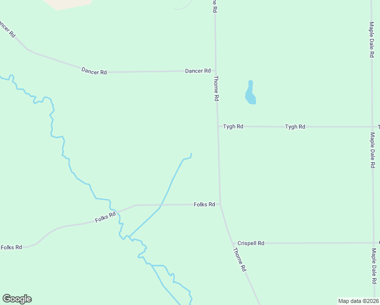 map of restaurants, bars, coffee shops, grocery stores, and more near 9632 Thorne Road in Horton