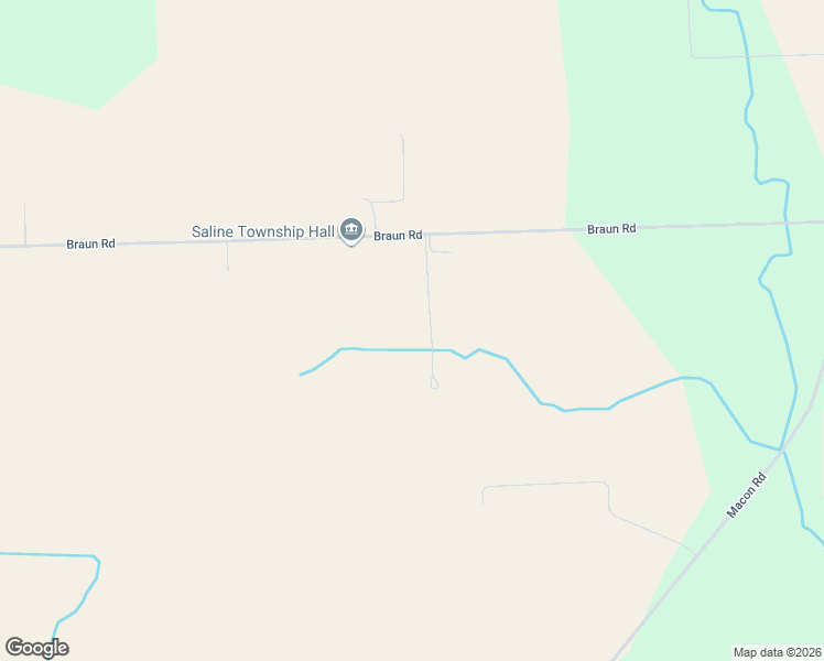 map of restaurants, bars, coffee shops, grocery stores, and more near 5665 Braun Road in Saline