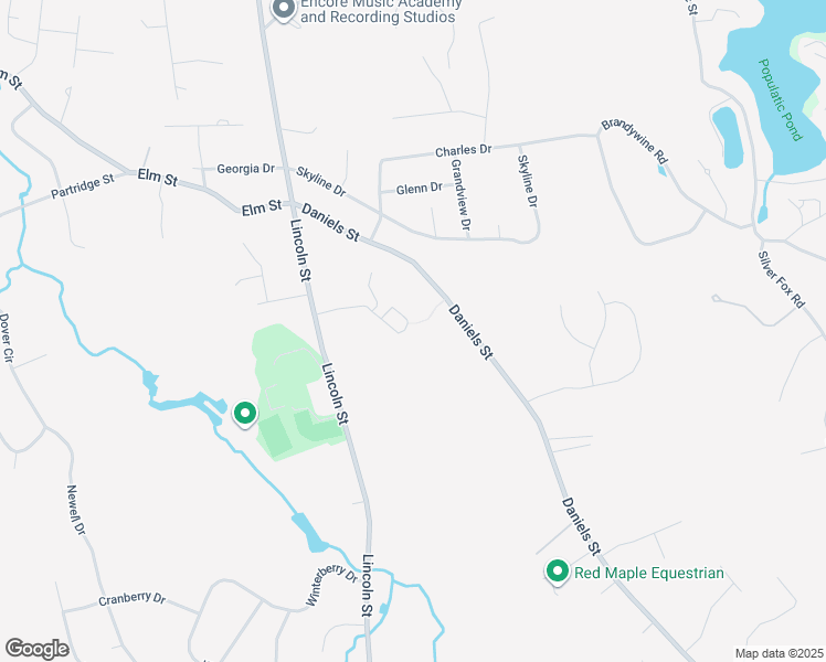 map of restaurants, bars, coffee shops, grocery stores, and more near 56 Leanne Way in Franklin