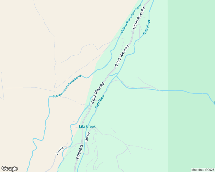 map of restaurants, bars, coffee shops, grocery stores, and more near 6739-6831 East Cub River Road in Preston